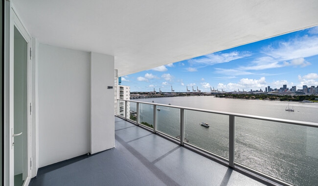 Enjoy views from your balcony