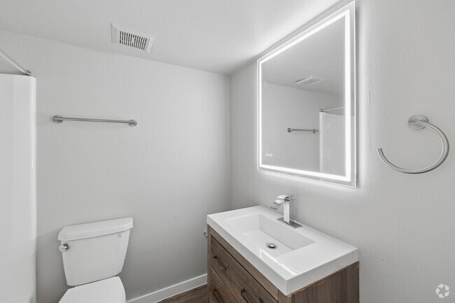 1BR, 1BA - 450SF - Bathroom