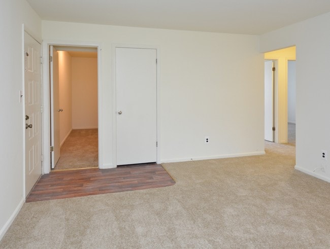 Sample Living Room - Willow Ridge Village Apartments