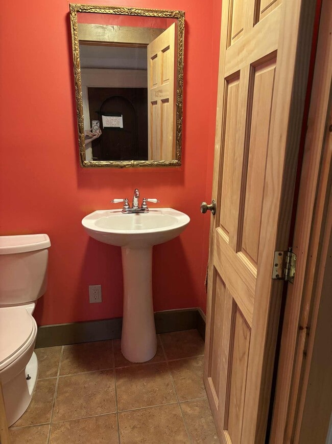 Half bath downstairs - 88 S Willard St Unit 1