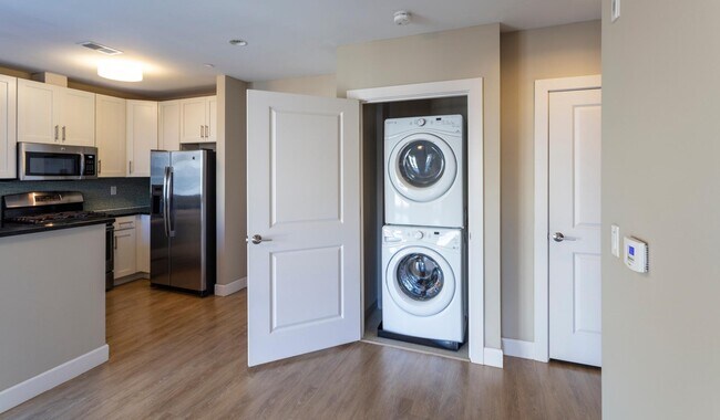 Each home is has in-unit stacked laundry - Axiom