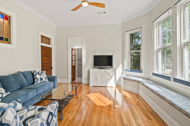 Downstairs Living Room with Sofa Bed and full batt - 305 E 14th Ave Unit A