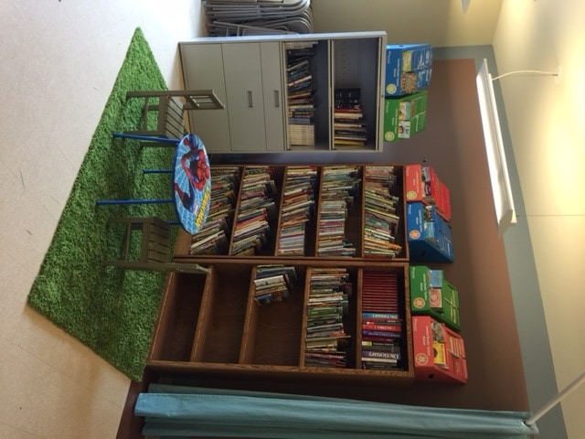 Biblioteca comunitaria - Merlo Station