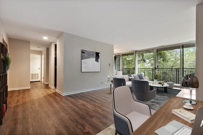 Sala de estar - 5900 Oakwood Dr Unidad 2K