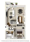 A3 floor plan Chazal Scottsdale