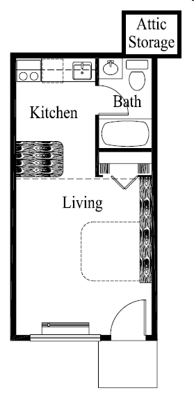 Studio - Studio Apartment