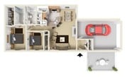 Bennington I 3D Furnished