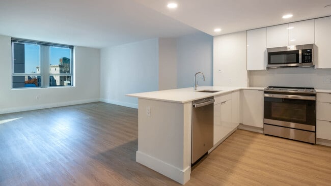 Living Room with Hard Surface Flooring