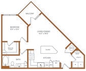 A2 floor plan Rye Heights