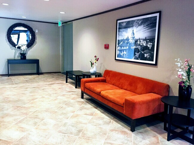 Condo lobby area