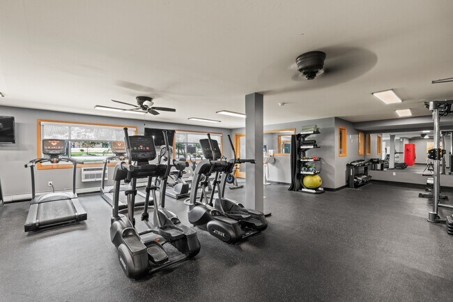 Gimnasio de Valley View Apartments