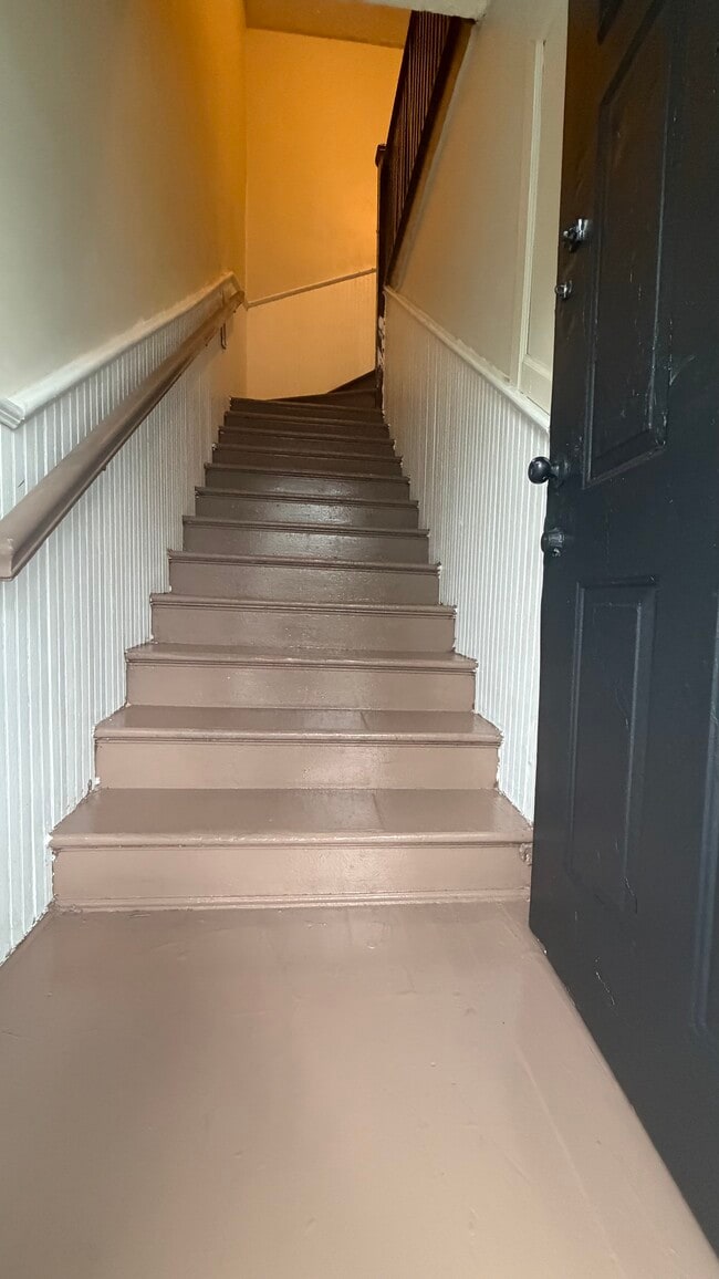 Stairs to home - 760 Stokes St Unit both