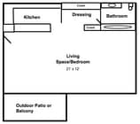 Studio Floorplan