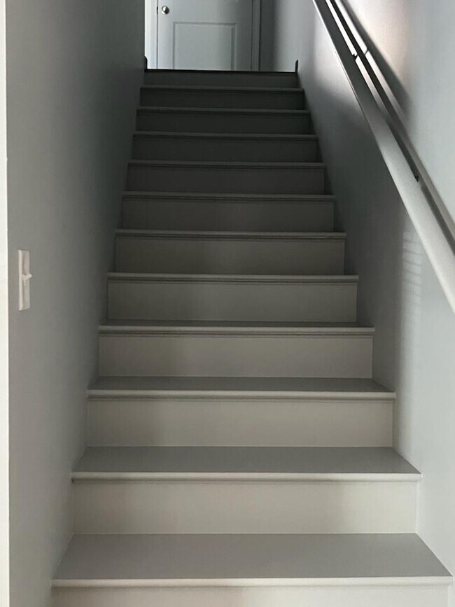 Steps to Upper Floor
