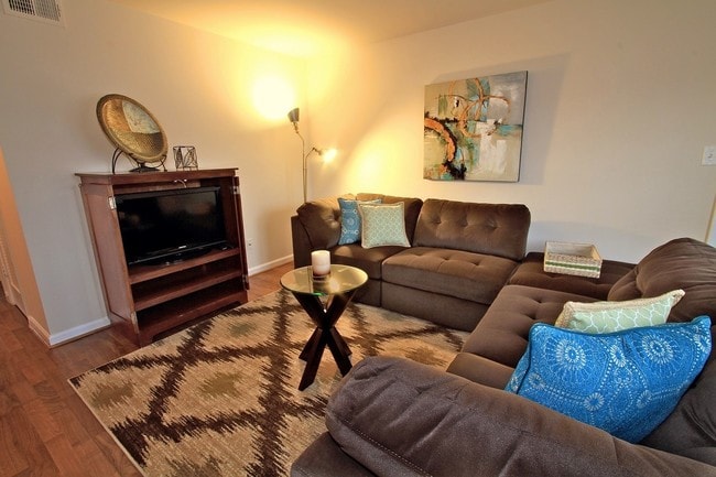Living Room - Trellis at Lee's Mill Apartments