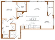 A6 floor plan Rye Heights