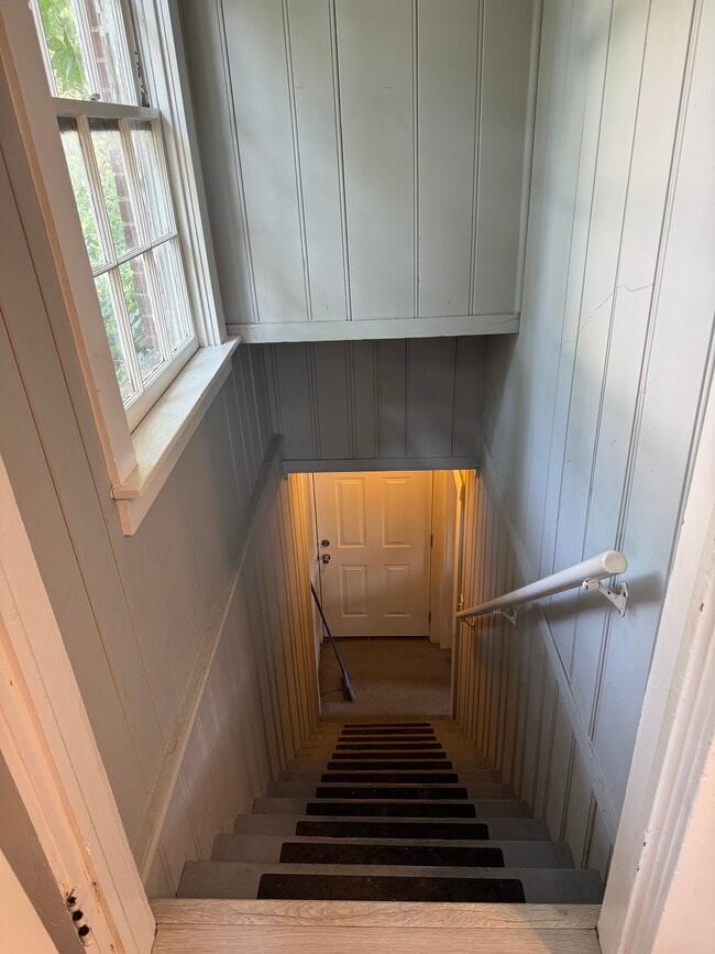 Stairwell to apartment - 526 Grace St Unit Grace St., Apt A