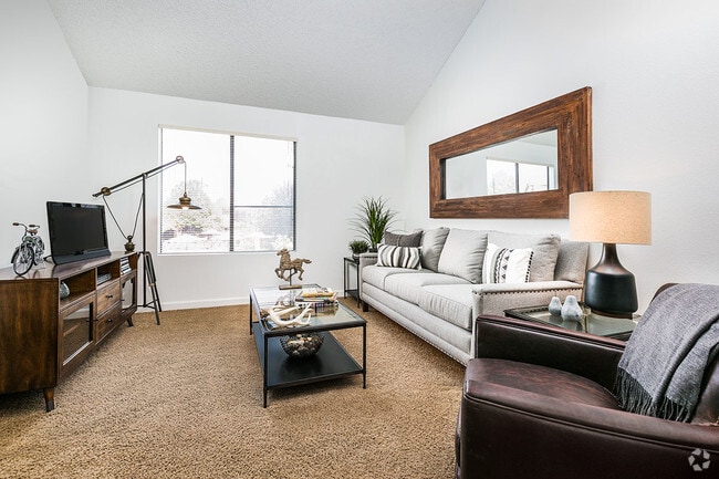 Spacious Living Rooms - Sky Harbor Apartments