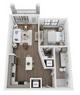 Blue Heron floor plan Sanctuary at Daytona