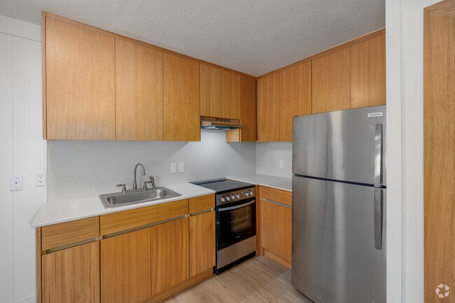 1BR, 1BA - 520SF - Kitchen