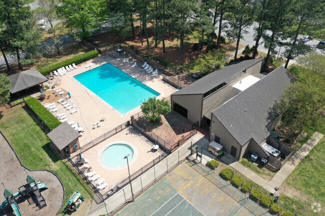 Aerial - Stonesthrow Apartment Homes