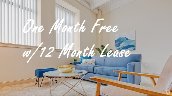 One Month Free W/12 Month Lease - Village Lofts of Winston-Salem