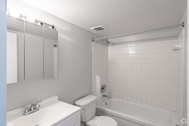 1 habitación, 1 baño - 850 pies cuadrados - Baño - West Summerset Apartments