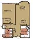 1 Bedroom E