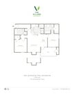 One Bedroom/One Bath - 1091sf