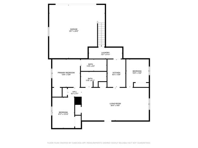 Photo - Upstairs Unit -3BD 2BA Unit Near Costco and High School Unit 4