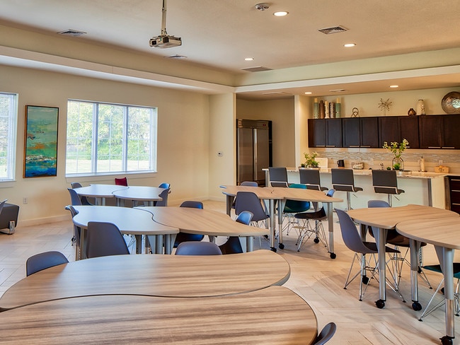 Clubhouse gathering area