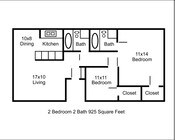 2BR/2BA