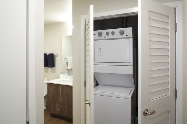 In-unit washer and dryer