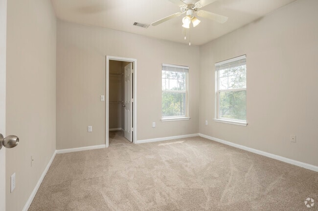 2BR, 2BA Sunroom -1,222 SF - Second Bedroom