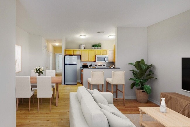 Open Floor Plan Dining Area - Riverford Crossing Apartments