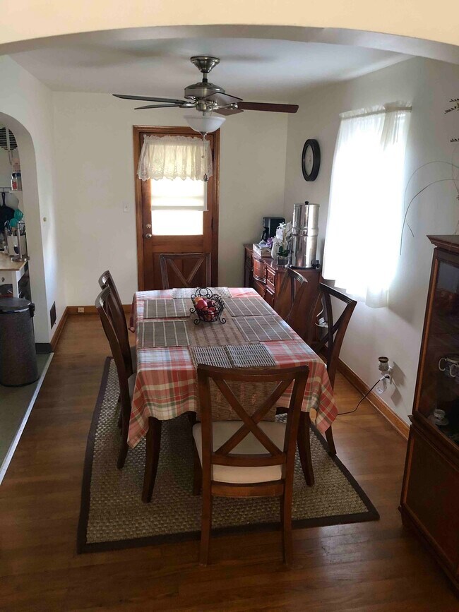 Dining room from Living Room - 707 Broadway Blvd