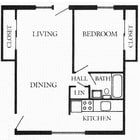 1BR/1BA