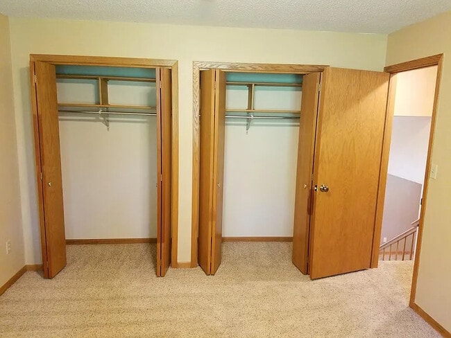 Master bedroom with generous closet space and ethernet access.. - 3060 25th St NW