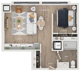 S2 Studio 1 Bathroom