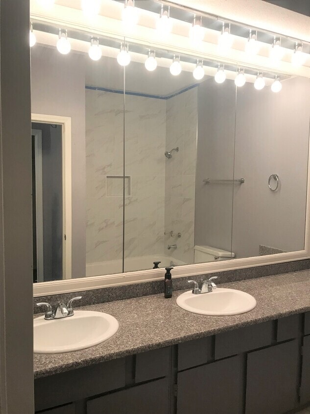 Vanity in bathroom - 2209 S Braeswood Blvd Unit 33G