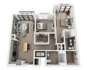 The-Krohn-2-Bed-Floor-Plan-Woodburn
