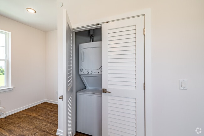 Typical In-Unit Laundry Closet