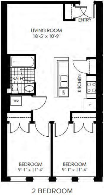 Photo - 711 W Broad St Apartments Unit 206