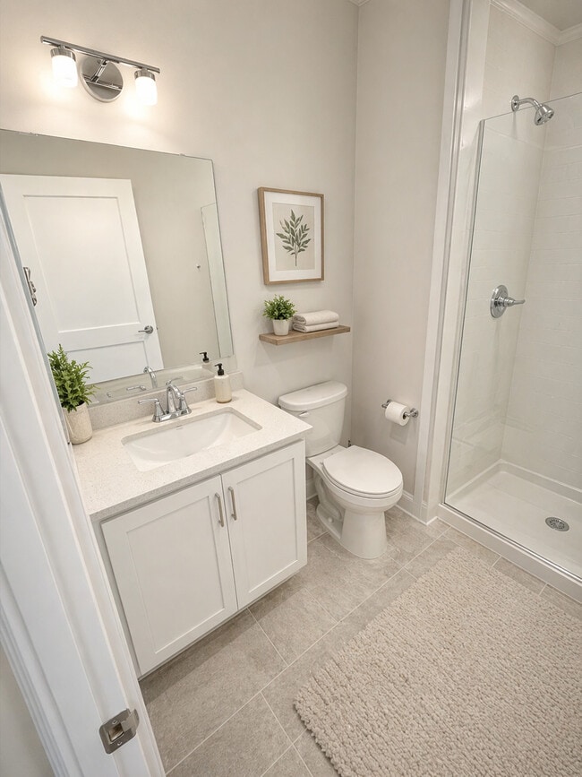 Baño tipo estudio - Residences on Main