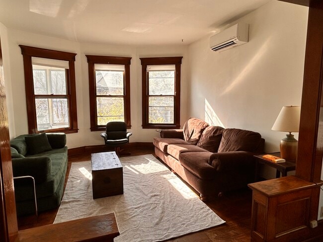 Living room - 146 Foster St Unit 2BR with Deck