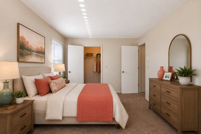 Garden View Master Bedroom