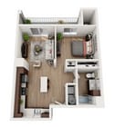 Plano de planta de fresno