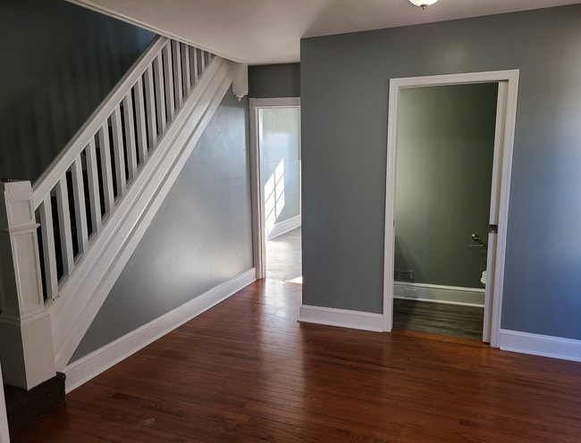 Photo - Twin home with updated kitchen, washer/dry on first floor, private back yard and porch.