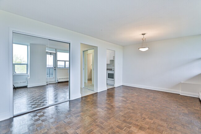 1-Bed - Living Room - Broadview Towers