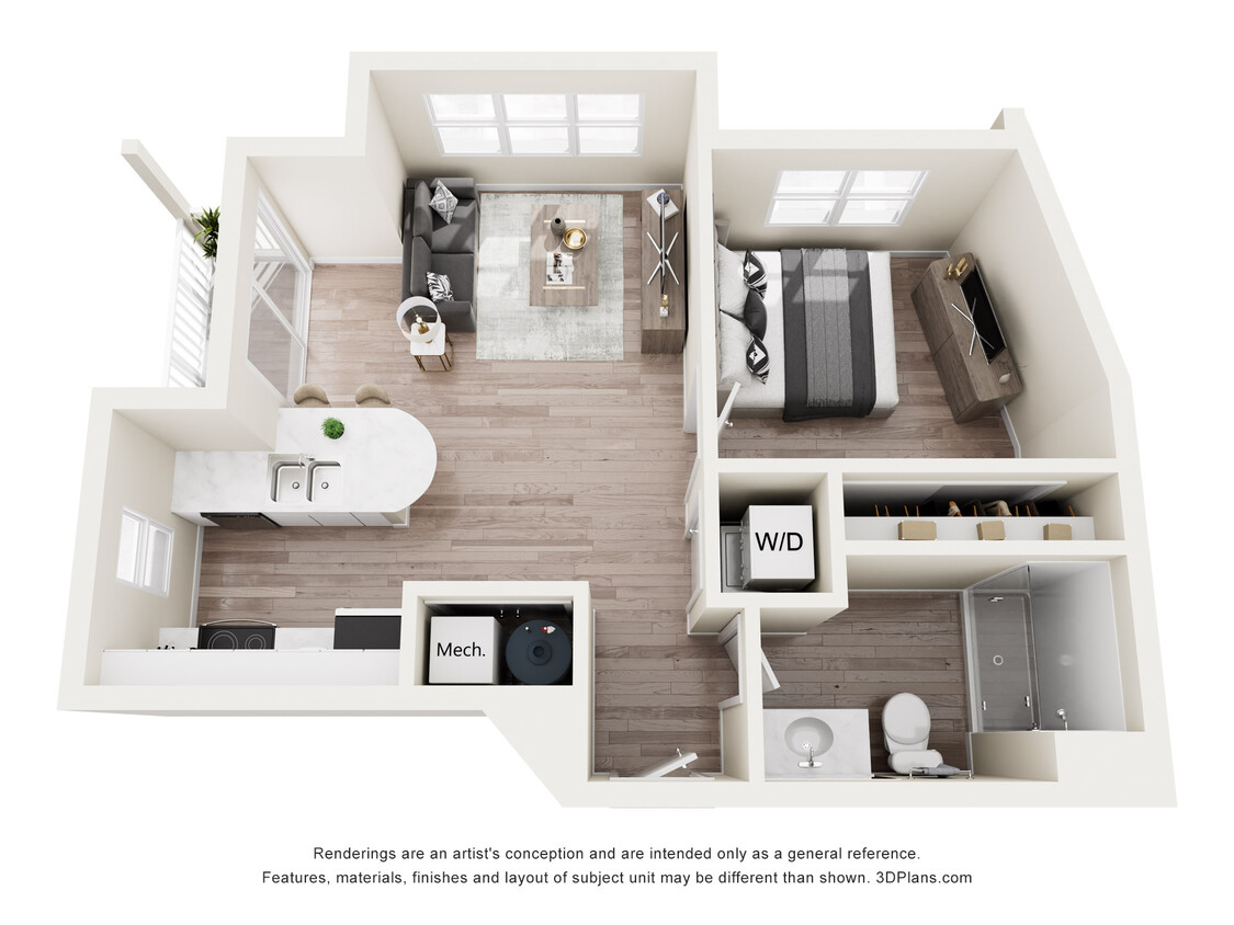 Floor Plan - Balcony Layout